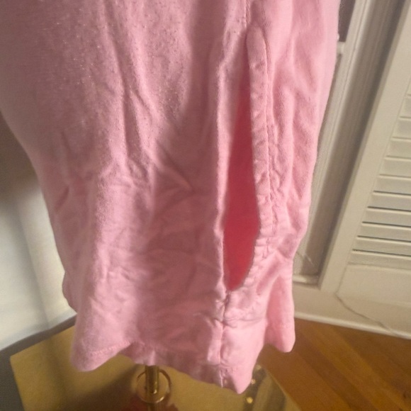 JWLA Johnny Was Pink Embroidered Floral TIGERS Varsity Dress Sz M - Picture 4 of 6